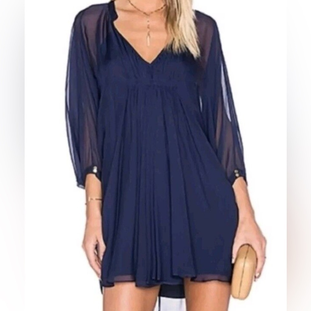 Diane Von Furstenberg Silk Fleurette Dress